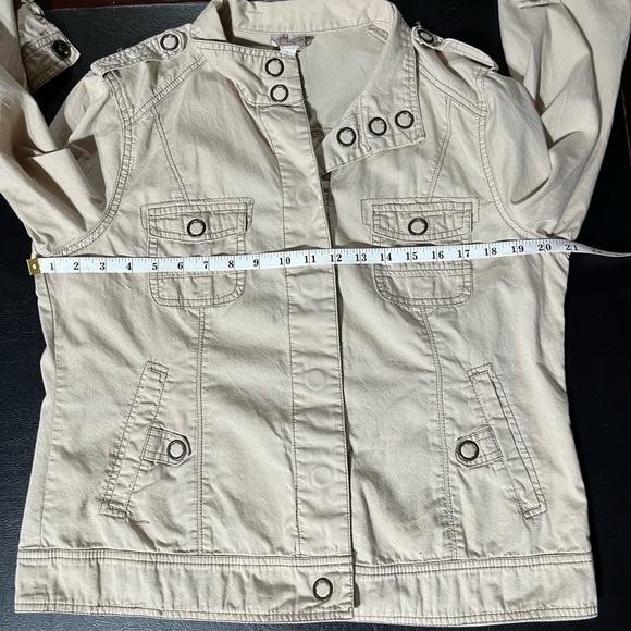 Dressbarn khaki jacket - Picture 9 of 10